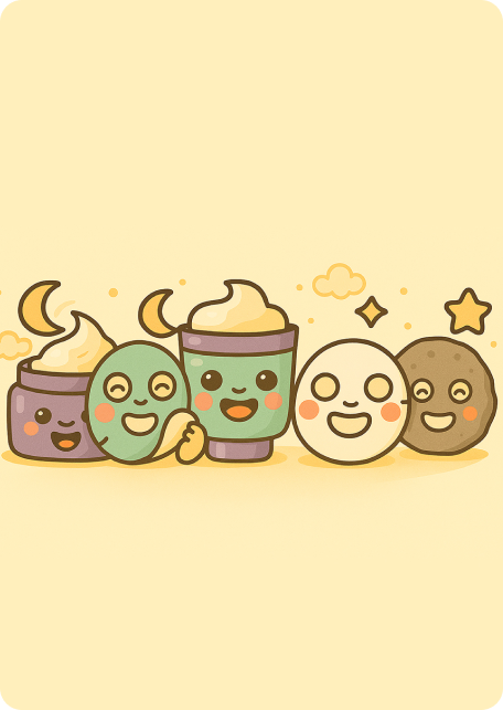 오늘 나에게 맞는 팩 찾기